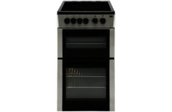 Beko BDC5422 Twin Cavity Electric Cooker - Silver